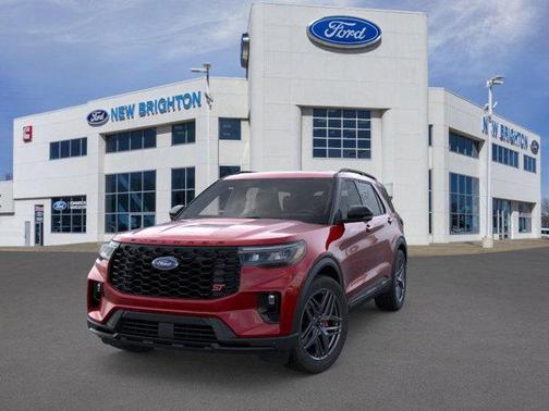 Rapid Red Metallic Tinted Clearcoat 2026 Ford Explorer ST