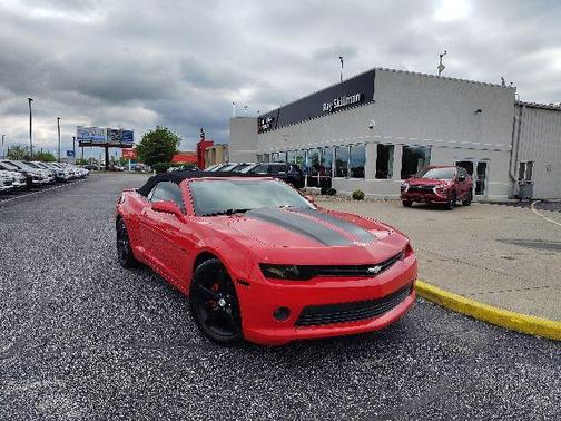 Red 2015 Chevrolet Camaro 2LT