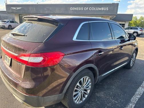Burgundy 2017 Lincoln MKX Select