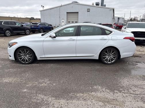 Casablanca White 2015 Hyundai Genesis 5.0