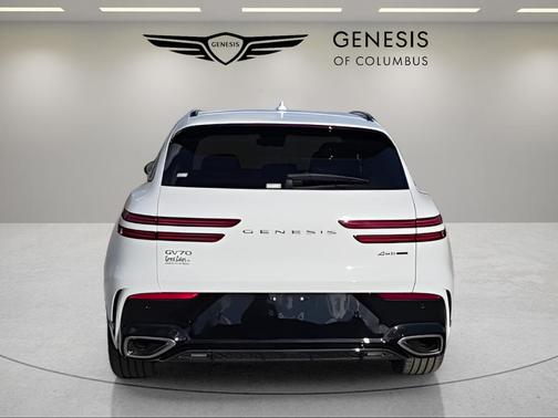 Alta White 2026 Genesis GV70 3.5T Sport Prestige