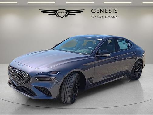 Blue 2026 Genesis G70 3.3T Prestige Graphite
