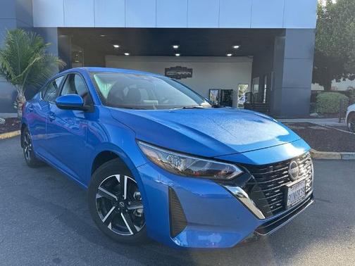 Electric Blue Metallic 2025 Nissan Sentra SV