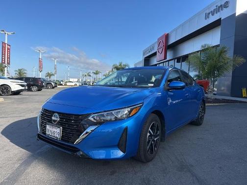 Electric Blue Metallic 2025 Nissan Sentra SV
