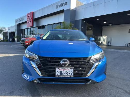 Electric Blue Metallic 2025 Nissan Sentra SV