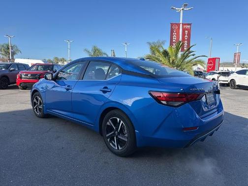 Electric Blue Metallic 2025 Nissan Sentra SV