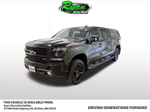 Black 2021 Chevrolet Silverado 1500 LT Trail Boss