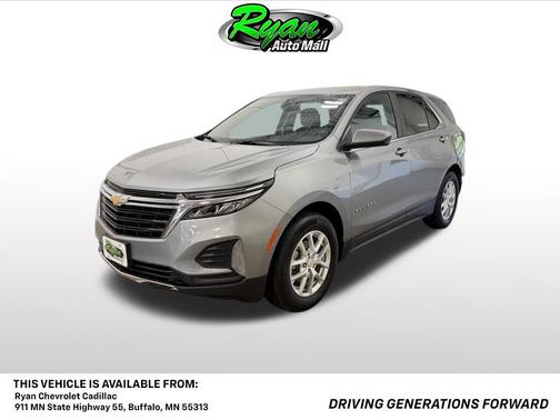 Sterling Gray Metallic 2024 Chevrolet Equinox 1LT