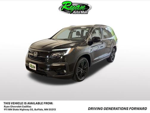 Crystal Black Pearl 2022 Honda Pilot AWD Special Edition