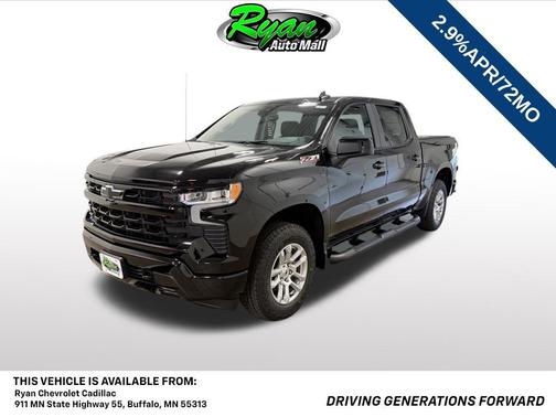 Black 2026 Chevrolet Silverado 1500 RST