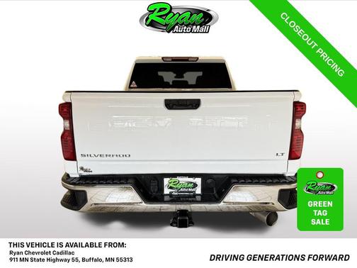 Summit White 2025 Chevrolet Silverado 2500 LT