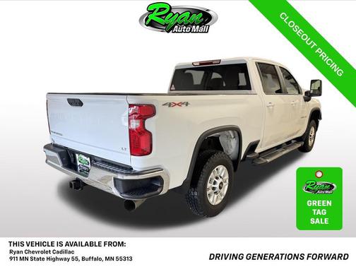 Summit White 2025 Chevrolet Silverado 2500 LT