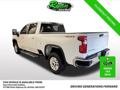 Summit White 2025 Chevrolet Silverado 2500 LT