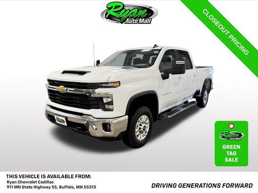 Summit White 2025 Chevrolet Silverado 2500 LT