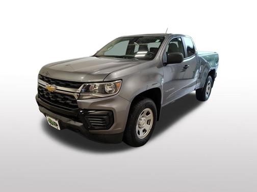 Satin Steel Metallic 2021 Chevrolet Colorado WT