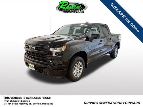 Black 2026 Chevrolet Silverado 1500 RST