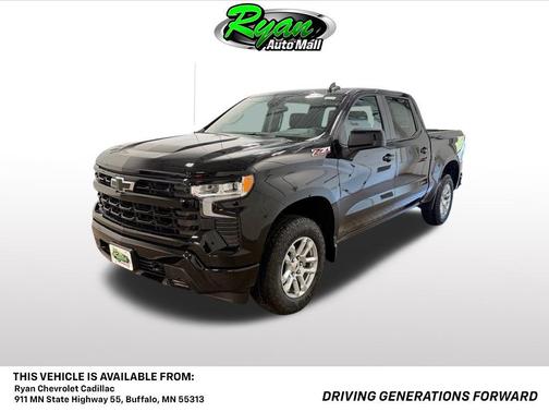 Black 2026 Chevrolet Silverado 1500 RST