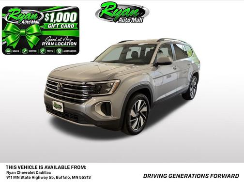 Silver Mist Metallic 2026 Volkswagen Atlas 2.0T SE w/Technology 4MOTION