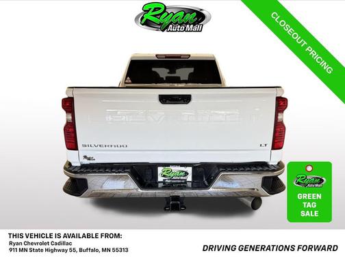 Summit White 2025 Chevrolet Silverado 2500 LT