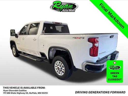 Summit White 2025 Chevrolet Silverado 2500 LT