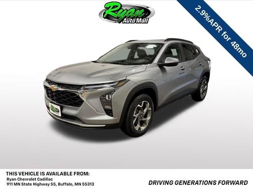 Sterling Gray Metallic 2026 Chevrolet Trax LT