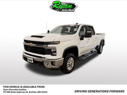 Summit White 2025 Chevrolet Silverado 2500 LT