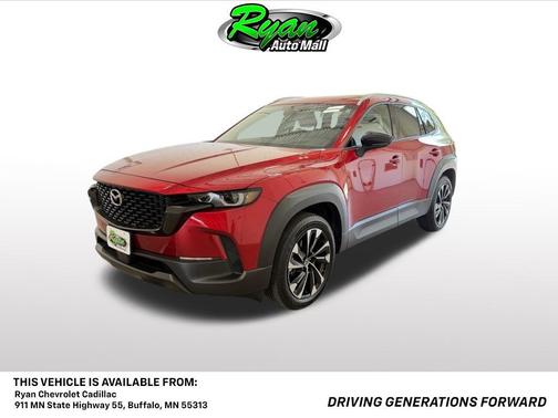 Soul Red Crystal Metallic 2026 Mazda CX-50 Hybrid Premium Plus