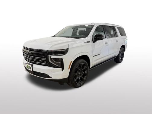 Polar White Tricoat 2026 Chevrolet Suburban High Country, 4WD