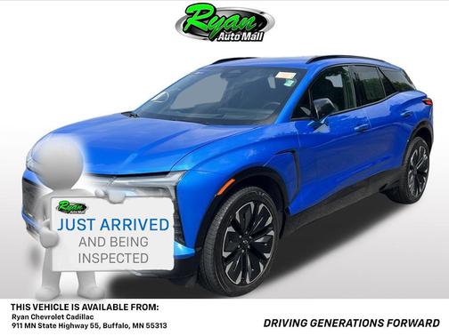 Riptide Blue Metallic 2024 Chevrolet Blazer EV eAWD RS
