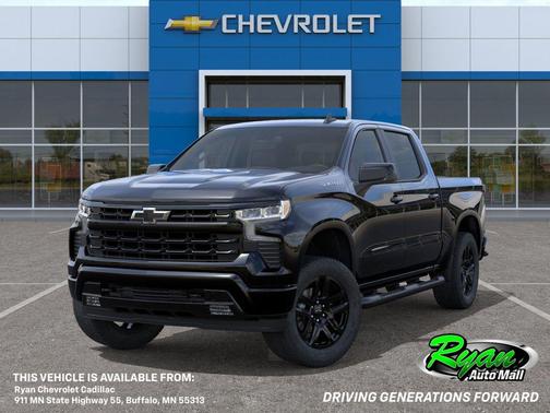 Black 2026 Chevrolet Silverado 1500 RST Truck