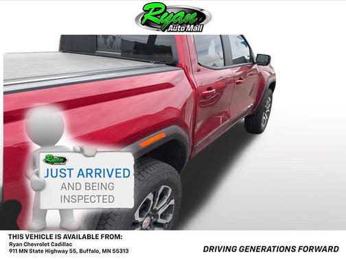 Volcanic Red Tintcoat 2024 GMC Canyon AT4