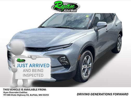 Sterling Gray Metallic 2024 Chevrolet Blazer 3LT