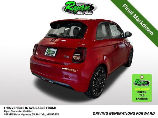2024 FIAT 500e INSPI(RED) FWD