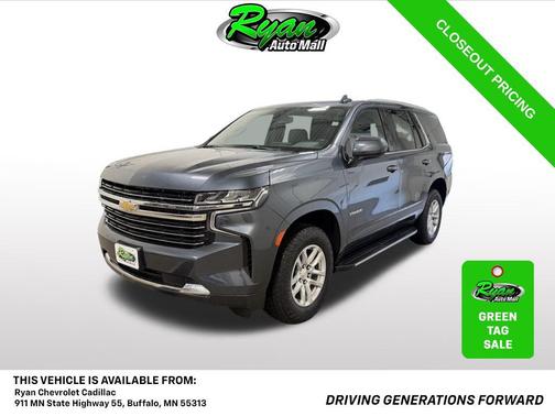 Shadow Gray Metallic 2021 Chevrolet Tahoe LT