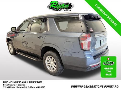 Shadow Gray Metallic 2021 Chevrolet Tahoe LT