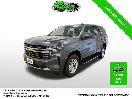 Shadow Gray Metallic 2021 Chevrolet Tahoe LT