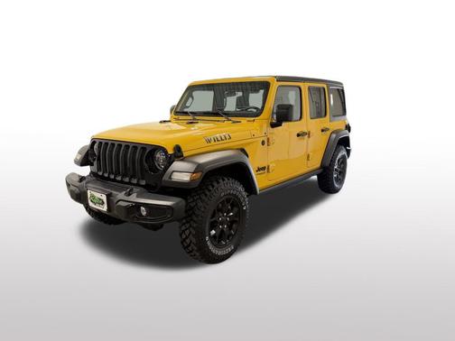 Baja Yellow Clearcoat 2021 Jeep Wrangler Willys