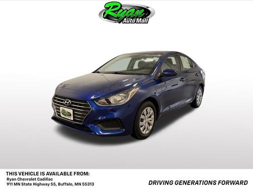 Admiral Blue 2022 Hyundai Accent SE