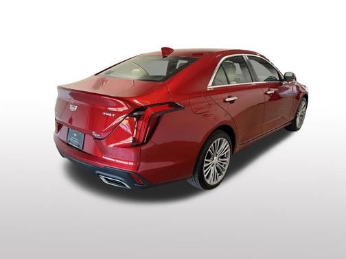 Radiant Red Tintcoat 2026 Cadillac CT4 Premium Luxury RWD