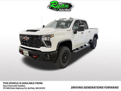 Summit White 2026 Chevrolet Silverado 2500 Crew Cab, Standard Bed, XR2, 4WD