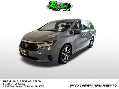 Sonic Gray Pearl 2024 Honda Odyssey Touring