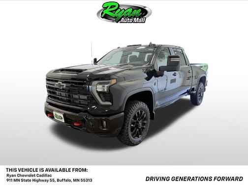 Black 2026 Chevrolet Silverado 3500 LT
