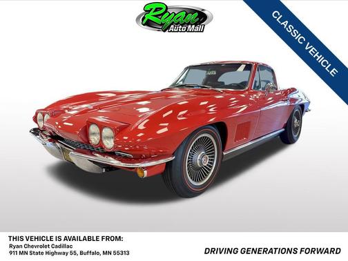 Red 1967 Chevrolet Corvette Base