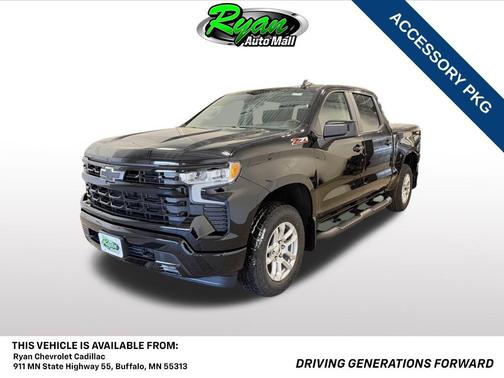 Black 2026 Chevrolet Silverado 1500 RST Truck