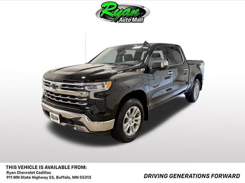 Black 2026 Chevrolet Silverado 1500 LTZ