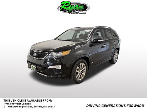 Ebony Black 2011 Kia Sorento SX