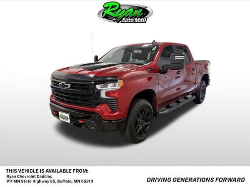 Radiant Red Tintcoat 2024 Chevrolet Silverado 1500 LT Trail Boss