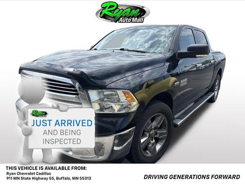 Brilliant Black Crystal Pearlcoat 2017 RAM 1500 Big Horn
