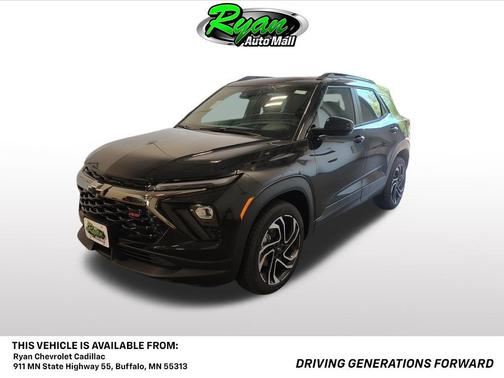 Mosaic Black Metallic 2026 Chevrolet Trailblazer RS