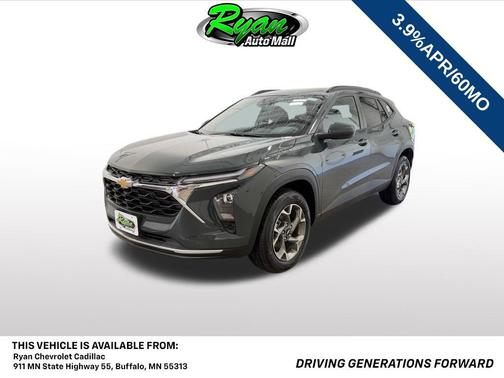 Gray 2026 Chevrolet Trax LT